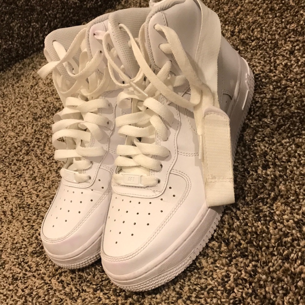 White Nike High Airforce 1